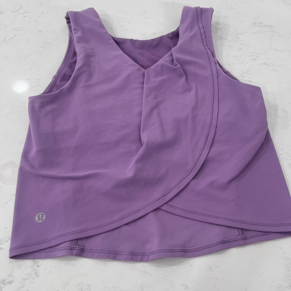 Lululemon Lavender Sleeveless Tank Top - Picture 2 of 3